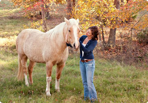 Kelly Heitkamp and horse